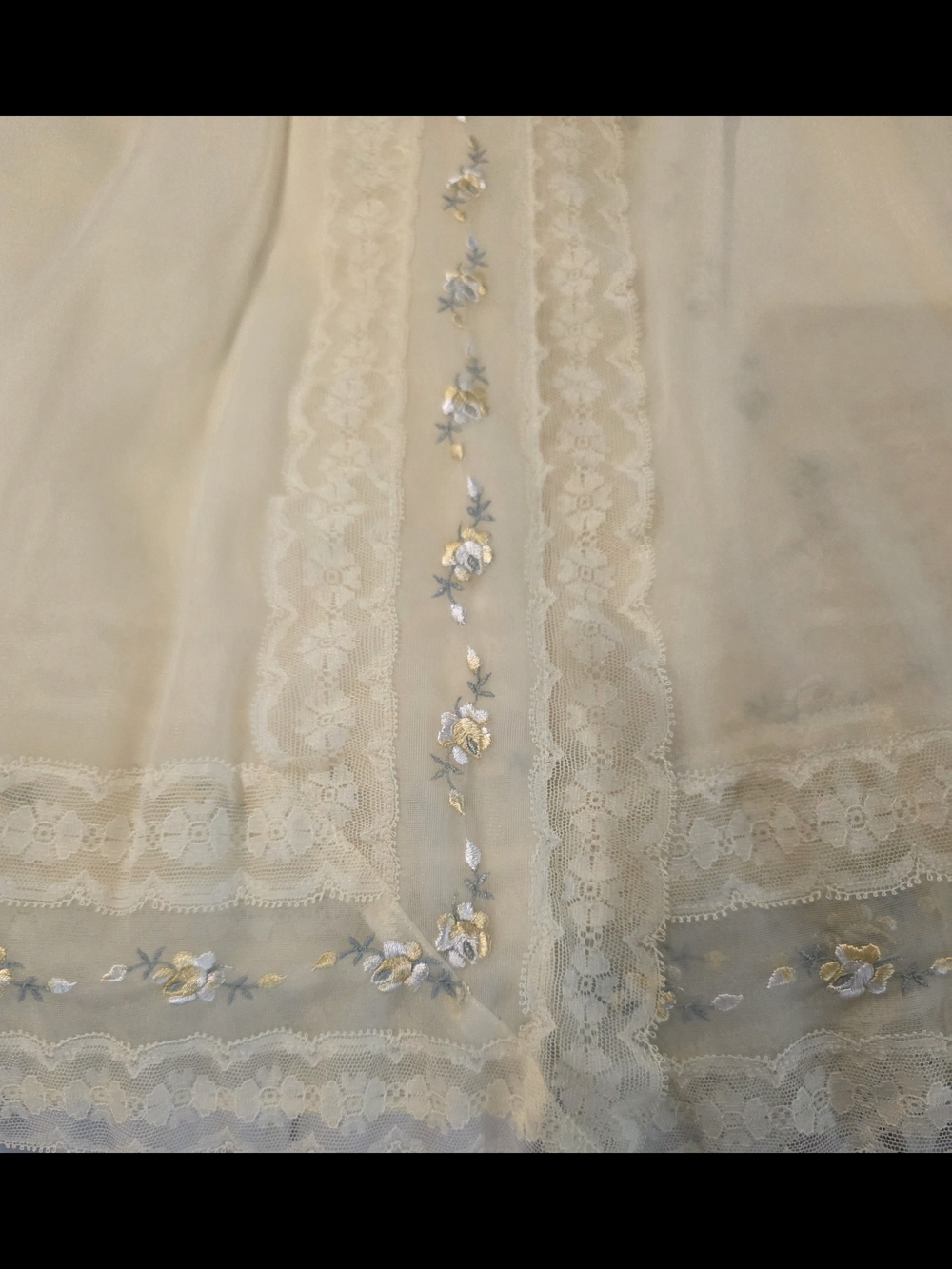 Vintage Peignoir Set By Shadowline Small Buttery Yellow. - Picture 3 of 10